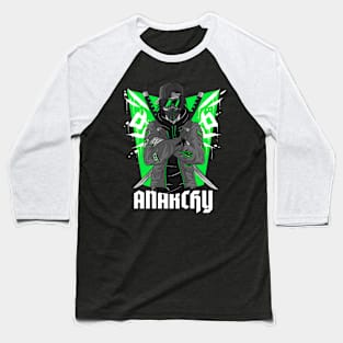 Urban Ninja Anarchy Baseball T-Shirt